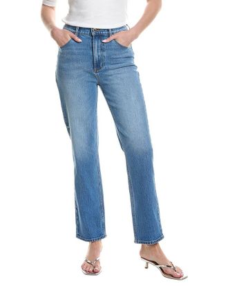 Rolla's Rollas Loulou Straight Iris Blue Vintage Loulou Straight Jean