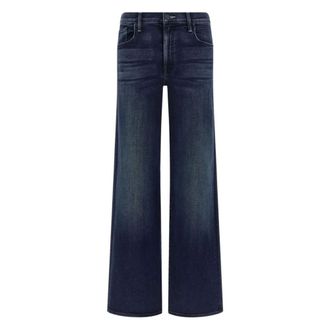 Mother Wide Jeans, female, Blue, Size: W26 Mid Rise Maven Ankle