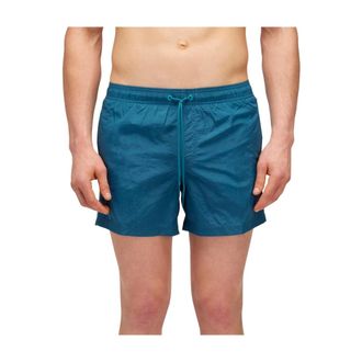 Sundek Crinkled Blue Rainbow Swim Trunks - male - Sundek - Beachwear - Blue - XL - Swimwear