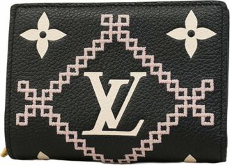 Louis Vuitton Noir Wallet (Bi-Fold) (Pre-Owned)