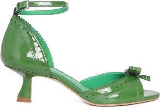 Sarah Chofakian 55 mm Macaron sandalen - Groen