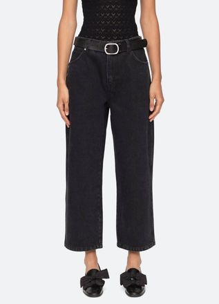 Sea New York Jules Denim Pant In Black