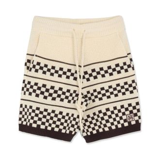 Amiri Casual Shorts, male, Multicolor, XL, Checkered Mesh Short