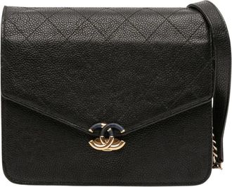 Chanel Pre-owned Flap Schoudertas - Dames - Pre-owned - Zwart - Maat: ONE Size