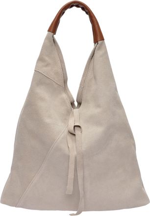 Anna Luchini Beige Rundleer Tas