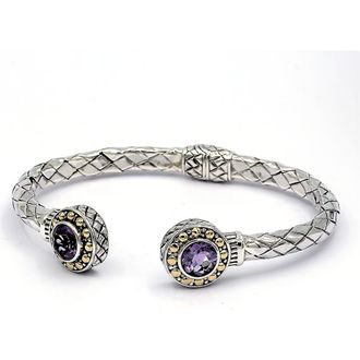 Samuel B. Woven Bangle in Purple at Nordstrom Rack