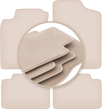 OEM Alfombrillas Beige Premium Para: Daihatsu Charade Hatchback 1994-2000