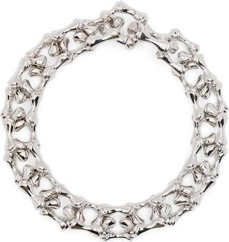 Eddie Borgo Bambu link bracelet - Argento