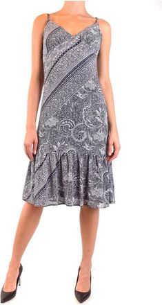 Michael Kors Jurkje - Dames - Casual kleedjes - Blauw - M - Kleedjes