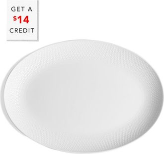Wedgwood Gio Oval Platterwith $14 Credit