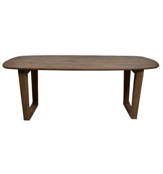 Moloo Mesa de comedor 8 personas de 200 cm madera cepillada
