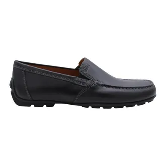 Geox Heren, Schoenen, Zwart, Maat: 45 EU Leer