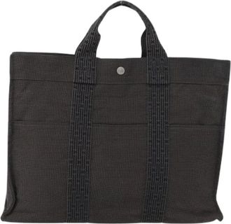 Herm&egrave;s Pre-owned Tote Bags, female, Gray, Size: ONE SIZE Pre-owned Fourre-tout Herline Tote Bag