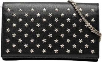 Saint Laurent Pre-owned Crossbody Tas - Dames - Vintage Clutch - Zwart - ONE Size - Leer - Vintage