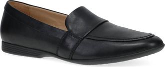 Dansko Womens Linden Modern Refined Loafer In Black