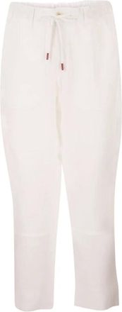 Kiton Hombre, Pantalones, Blanco, Talla: L