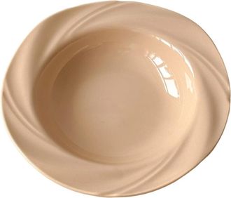OEM Plato De Cer&aacute;mica De Alta Calidad - T&eacute; Con Leche Marr&oacute;n