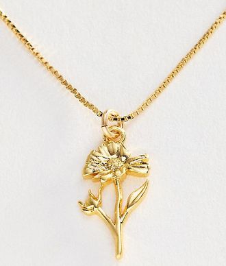 Set & Stones Elsie Birth Flower Necklace
