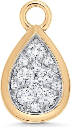 Sara Weinstock Pear Diamond Pendant Charm in Yellow Gold at Nordstrom