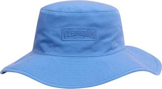 Vilebrequin Grote Bucket Hat Effen - unisex - Hoeden - Blauw - ONE Size - Katoen - Accessoires