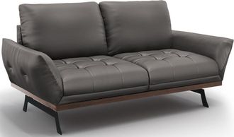 CXL by Christian Lacroix 3-Sitzer Echtleder Designer Sofa Olivier