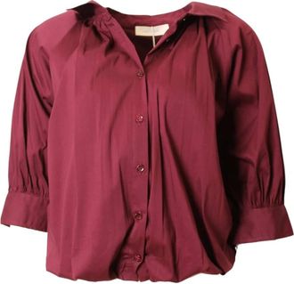 Am&eacute;lie & Am&eacute;lie Mujer, Blusas y Camisas, P&uacute;rpura, Talla: L