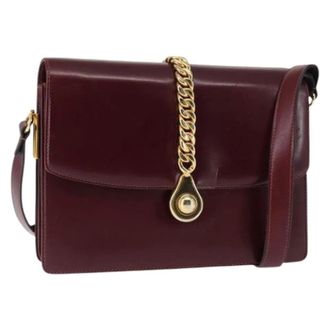 Gucci Pre-owned Cross Body Bags, female, Red, Size: ONE SIZE Pre-owned Vintage Cross Body Bag