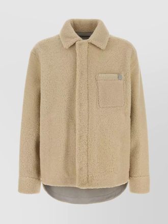 Loewe shearling shirt jacket