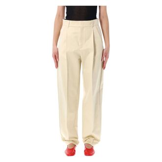 SOEUR Wide Trousers, female, Beige, Size: XS Graham Pant