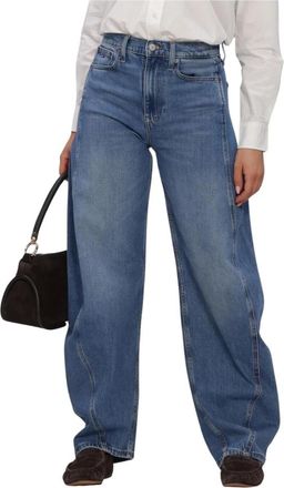 Tommy Jeans Jeans, Dames, Blauw, W32 L32, Denim, Ella High Rise Barrel Bj 0133 Jeans