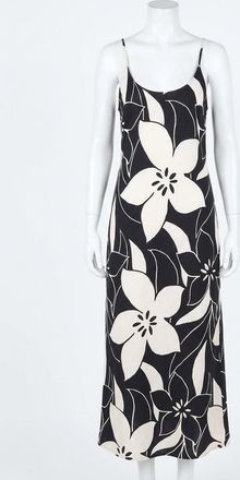 Z Supply Womens Cecily Madero Maxi Dress In Black