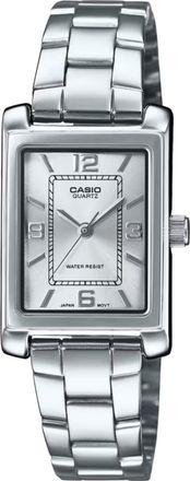 Casio Womens Silver Dial Analog Watch Stainless Steel Bracelet - LTP-1234DD-7ADF