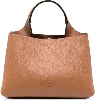 Tod's Micro Bag - Dames - Handtassen - Bruin - ONE Size - Leer - Tassen