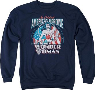 Gildan DC Comics American Heroine Adult Crewneck Sweatshirt