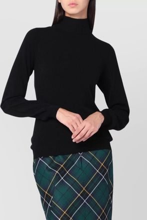 Moschino turtleneck sweater with crossed details