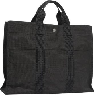 Herm&egrave;s Pre-owned Vintage Tote Bag - Dames - Vintage Shopper - Grijs - ONE Size - Vintage