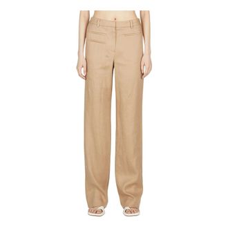 Rejina Pyo Wide Trousers, female, Beige, Size: L Aletta Pants