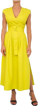 Twinset Donna, Abiti, Verde, M, new