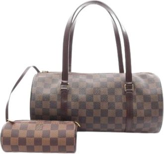 Louis Vuitton Pre-owned Handbags, female, Brown, Size: ONE SIZE Pre-owned Vintage Canvas Handbag