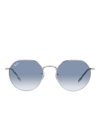 Ray-Ban Occhiali da sole tondi Jack - Argento
