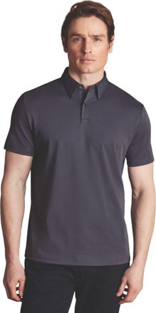 CHARLES TYRWHITT Mens Plain Short Sleeve Jersey Polo