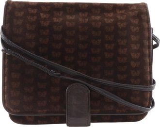Bottega Veneta Brown Suede Shoulder Bag Tote Bag (Pre-Owned)