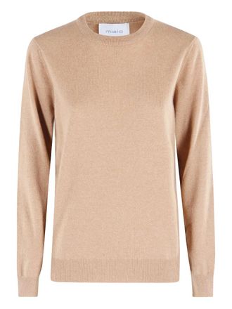 Malo crew-neck sweater - women - Cashmere - 44 - Neutrals