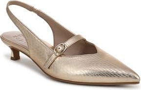 Naturalizer Grayson Slingback Mary Jane Flat in Light Champagne at Nordstrom Rack, Size 9.5