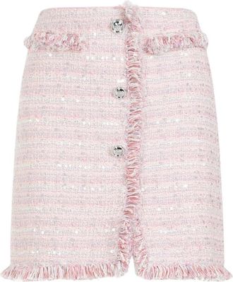 Giambattista Valli Short Skirts - Dames - Korte rokken - Roze - S - Katoen - Rokken