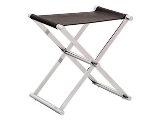 Schubiger M&ouml;bel Badhocker Chrom Schwarz