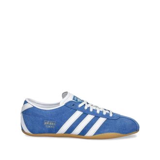 adidas Blue Tokyo Trainers with Leather Inserts - female - Adidas - Skateboarding - Blue - 3 2/3 UK - Sport