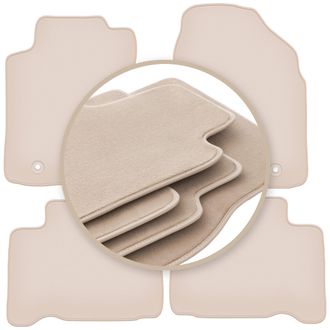 OEM Alfombrillas Premium Beige Para: Lexus Nx 200t Crossover 2014