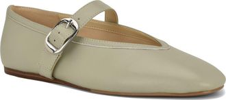 Nine West Vancee Mary Jane Flat in Light Green at Nordstrom, Size 10.5