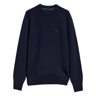 Barbour Jersey Newtown de cuello redondo - Knitwear - Hombre - Azul - XL